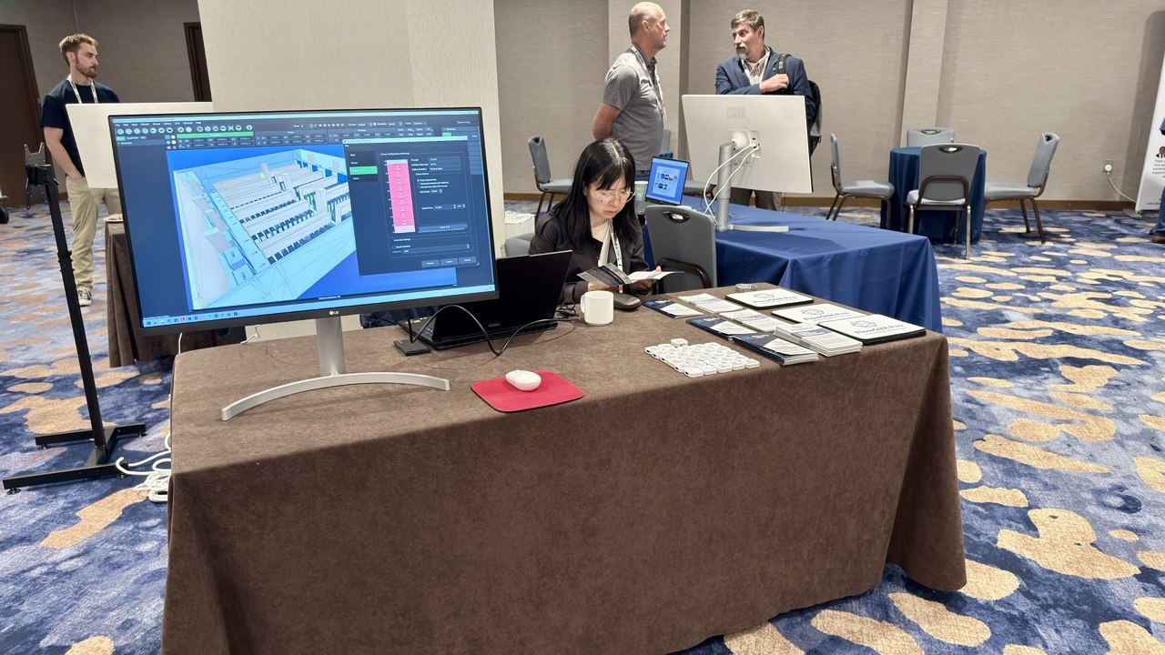 FlowSIM Pro booth at SimBuild 2026